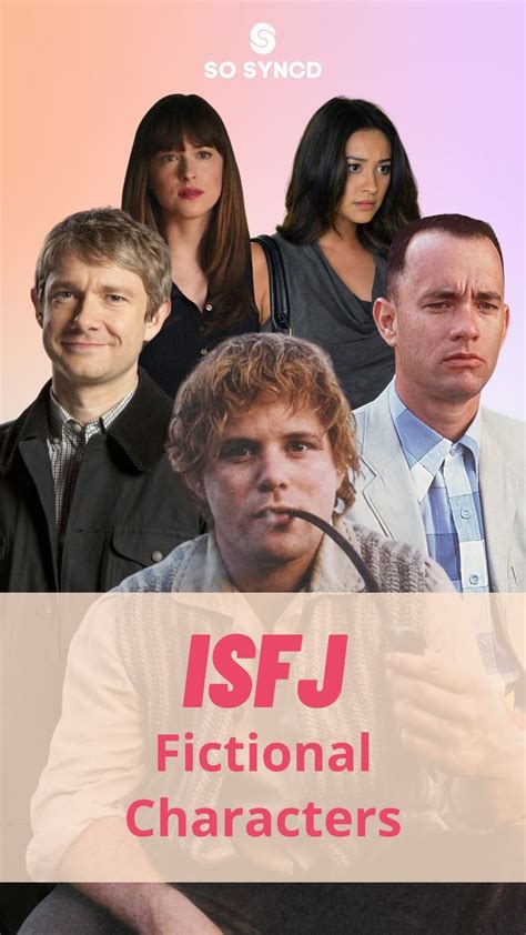 fictional isfj characters|More.